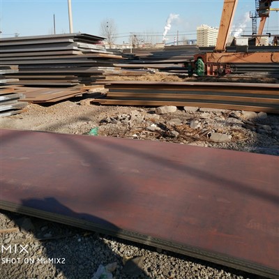 ブリッジ用のコルテンスチールプレートS355J2WP