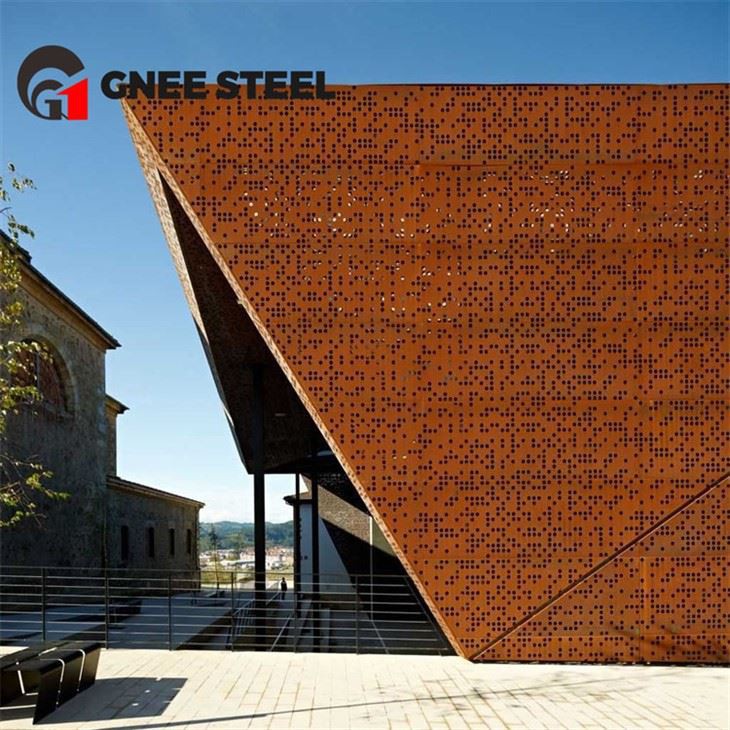 SPA-H Corten Steel For Building Decoration
