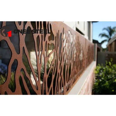 SMA400AWコルテンスチールプレート